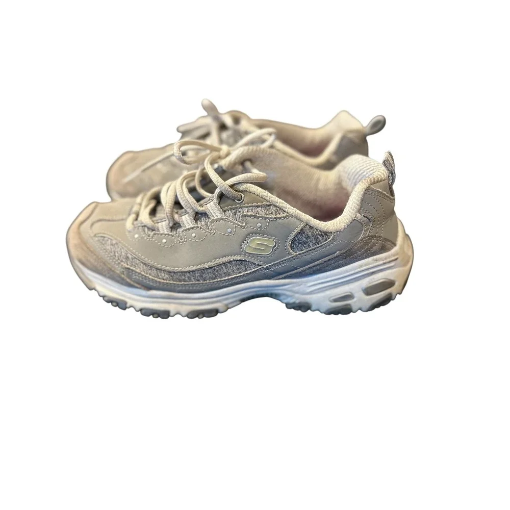 Skechers Women's Gray Sneakers Athletic Walking‎ Shoes Size 8.5